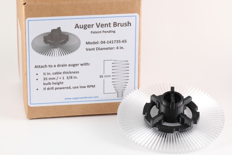 Auger Vent Brush - Model: 04-141735-65