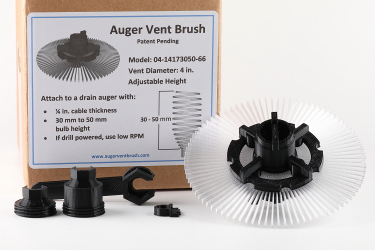 Auger Vent Brush - Model: 04-14173050-66